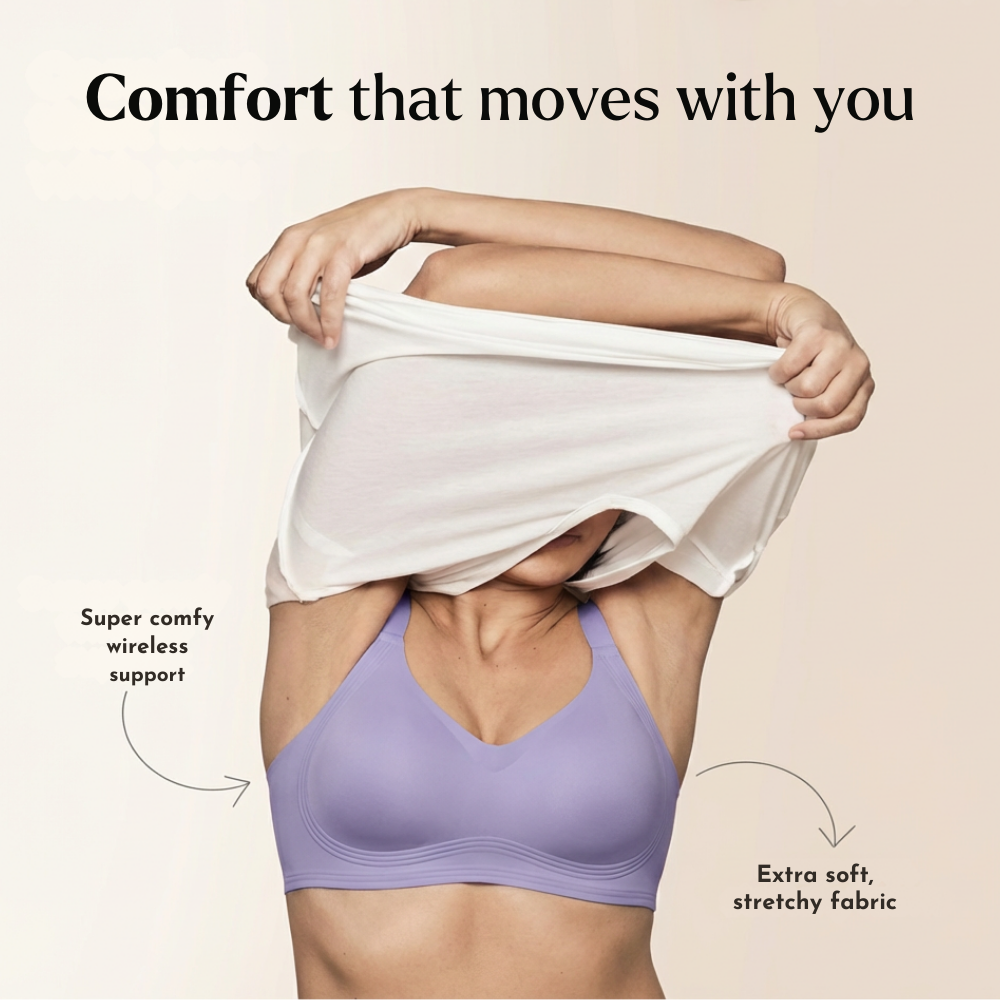 Seamless Push-Up Wireless Bra
